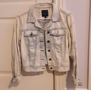 Jessica Simpson Clouded Jean Jacket